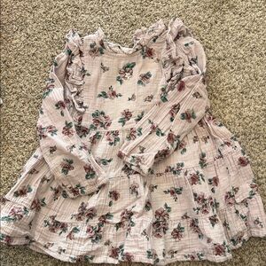 Tocoto vintage girls floral dress 2 yrs
